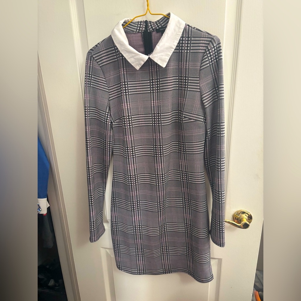 Forever 21 plaid dress size Small office